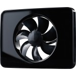 FRESH INTELLIVENT CELSIUS černý, ventilátor pro přenos teplého vzduchu z teplých místností do chladných