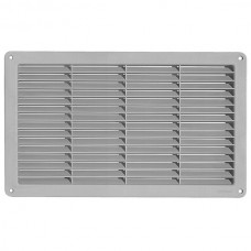 Čtyřhranná plastová mřížka se síťkou 370x223 mm