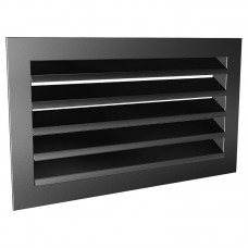 Protidešťové žaluzie 300 x 300 mm pozink